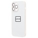Чехол-накладка - SM021 SafeMag для "Apple iPhone 14 Pro Max" (white) (222192)#2110094
