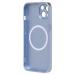 Чехол-накладка - SM021 SafeMag для "Apple iPhone 14" (light blue) (222175)#2054641