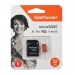 Карта памяти MicroSDHC 32GB GoPower (UHS-I, U3, class10, 80мб/сек V10) c адаптером SD#2093681