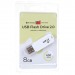 Флэш накопитель USB 8 Гб Exployd 650 (white) (222587)#1942824