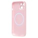 Чехол-накладка ORG SM021 SafeMag для "Apple iPhone 15" (light pink) (222193)#2054605