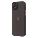 Чехол-накладка - PC041 для "Apple iPhone 15 Plus" (black/black) (223126)#1949891