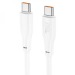 Кабель Type-C - Type-C Hoco X93 Force PD 60W 100см 3A  (white) (220670)#1976922