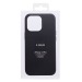 Чехол-накладка - SM002 экокожа SafeMag для "Apple iPhone 13 Pro" (black) (222475)#1951347