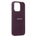 Чехол-накладка - SM002 экокожа SafeMag для "Apple iPhone 13 Pro" (mulberry) (222476)#1951351