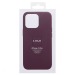 Чехол-накладка - SM002 экокожа SafeMag для "Apple iPhone 13 Pro" (mulberry) (222476)#1951353