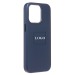 Чехол-накладка - SM002 экокожа SafeMag для "Apple iPhone 13 Pro" (pacific blue) (222478)#1951356