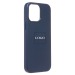 Чехол-накладка - SM002 экокожа SafeMag для "Apple iPhone 14 Pro Max" (pacific blue) (222500)#1951300