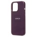 Чехол-накладка - SM002 экокожа SafeMag для "Apple iPhone 14 Pro" (mulberry) (222496)#2075635
