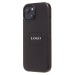 Чехол-накладка SM002 экокожа SafeMag для "Apple iPhone 15" (black) (222508)#1950832