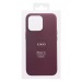 Чехол-накладка SM002 экокожа SafeMag для "Apple iPhone 15" (mulberry) (222506)#1950838