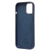 Чехол-накладка - SM002 экокожа SafeMag для "Apple iPhone 15" (pacific blue) (222505)#1950842