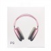 Накладные Bluetooth-наушники P9 (pink)#1949586