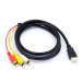 Шнур шт.HDMI - 3шт.RCA  1,5м#2052405