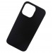 Чехол силиконовый iPhone 15 Pro Max Silicone Case NEW с логотипом (018) черный#2013540