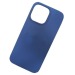 Чехол силиконовый iPhone 15 Pro Max Silicone Case NEW с логотипом (020) синий#1963868