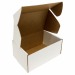 Коробка гофрокартон почтовая 170*120*80мм квадр/белая складная 1/50шт#1947612