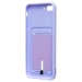 Чехол-накладка - SC304 с картхолдером для "Apple iPhone 7 Plus/ 8 Plus" (dark violet) (223187)#2100148