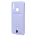Чехол-накладка - SC304 с картхолдером для "Huawei Honor 10 Lite/P Smart 2019" (dark violet) (223210)#2100138