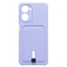 Чехол-накладка - SC304 с картхолдером для "OPPO realme 10 4G" (light violet) (223012)#1952095