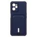 Чехол-накладка - SC304 с картхолдером для "OPPO realme C35" (dark blue) (223015)#1952097