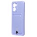 Чехол-накладка - SC304 с картхолдером для "Realme C33" (dark violet) (223216)#2100598