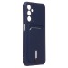 Чехол-накладка - SC304 с картхолдером для "Samsung Galaxy A24 4G" (dark blue) (223035)#2100569