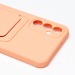 Чехол-накладка - SC304 с картхолдером для "Samsung Galaxy A24 4G" (light pink) (223033)#2100264