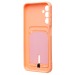 Чехол-накладка - SC304 с картхолдером для "Samsung Galaxy A24 4G" (light pink) (223033)#2100265