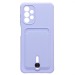 Чехол-накладка - SC304 с картхолдером для "Samsung SM-A047 Galaxy A04s" (light violet) (223027)#1952070