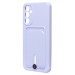 Чехол-накладка - SC304 с картхолдером для "Samsung SM-A346 Galaxy A34" (light violet) (217960)#2100538