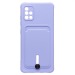 Чехол-накладка - SC304 с картхолдером для "Samsung SM-A515 Galaxy A51 4G" (dark violet) (223204)#1952079