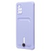 Чехол-накладка - SC304 с картхолдером для "Samsung SM-A515 Galaxy A51 4G" (dark violet) (223204)#2100540