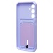 Чехол-накладка - SC304 с картхолдером для "Samsung SM-A546 Galaxy A54" (dark violet) (223205)#2100541