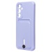 Чехол-накладка - SC304 с картхолдером для "Samsung SM-A546 Galaxy A54" (dark violet) (223205)#2100542