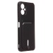 Чехол-накладка - SC304 с картхолдером для "Tecno Spark 9 Pro" (black) (223057)#2100544