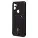 Чехол-накладка - SC304 с картхолдером для "Xiaomi Poco C50" (black) (217997)#2100508