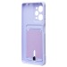 Чехол-накладка - SC304 с картхолдером для "Xiaomi Poco X5 Pro" (light violet) (218005)#2100513