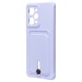 Чехол-накладка - SC304 с картхолдером для "Xiaomi Poco X5 Pro" (light violet) (218005)#2100514