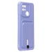Чехол-накладка - SC304 с картхолдером для "Xiaomi Redmi 10C" (dark violet) (223225)#2100518