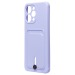 Чехол-накладка - SC304 с картхолдером для "Xiaomi Redmi 12" (light violet) (223105)#2100526