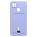 Чехол-накладка - SC304 с картхолдером для "Xiaomi Redmi 9C" (dark violet) (223228)#1952045