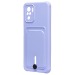 Чехол-накладка - SC304 с картхолдером для "Xiaomi Redmi Note 10/Redmi Note 10S" (dark violet(223229)#2100909