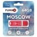 64GB накопитель FUMIKO Moscow красный#1947908