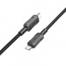 Кабель Type-C - Type-C Hoco X94 Leader PD 60W 100см 3A  (black) (220656)#1949225