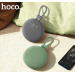 Портативная колонка Hoco BS60 (Bluetooth/FM/USB/TF/AUX) зеленая#1949438