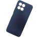 Чехол силиконовый Honor X8 5G Silicone Cover темно-синий#1988481