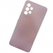Чехол силиконовый Samsung A53 Silicone Cover пудровый#2086873