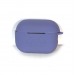 Чехол для Airpods Pro 2 Silicone case, с карабином, фиолетовый#2137839