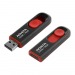 Флэш накопитель USB 16 Гб A-Data C008 (black/red) (116011)#1968649